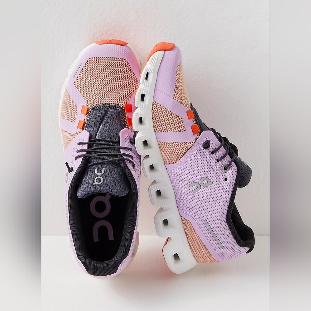 On Running Cloud 5 Push Women's Sneakers NEW Size 9 Fiji/Rose